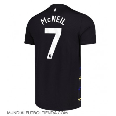 Camiseta Everton Dwight McNeil #7 Tercera Equipación Replica 2025-26 mangas cortas Camiseta Everton Dwight McNeil #7 Tercera Equipación Replica 2025-26 mangas cortas
